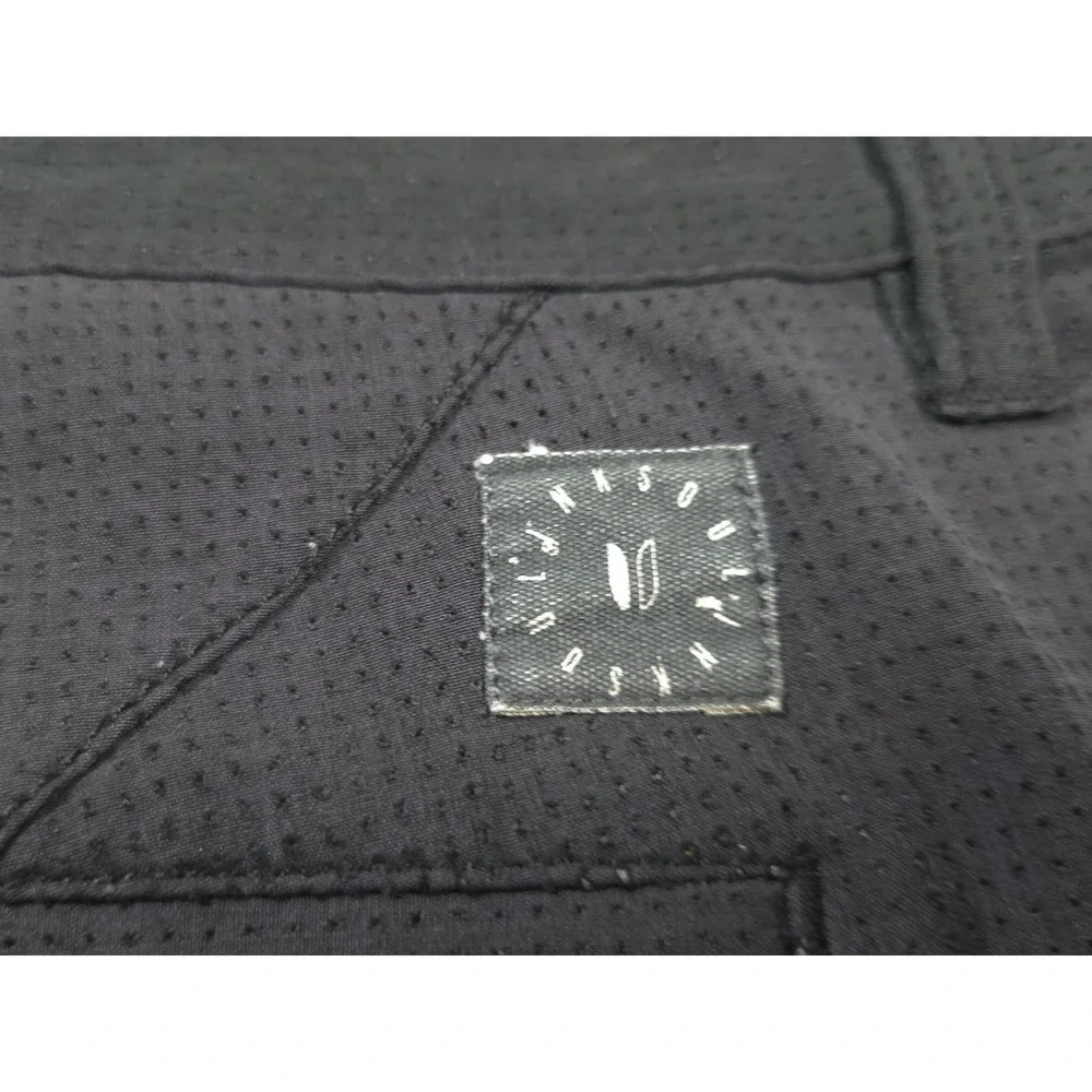 Linksoul Boardwalker Shorts Mens 34 Black Perforated Golf Performance Casual